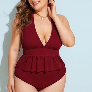 NWT SHEIN Halter Bikini Swim Suit size 3X